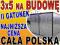 Garaż blaszany Garaże 3x5 II gat na budowę RATY