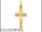 ZŁOTY 585 KRZYŻ * CROSS * KRZYŻYK 1,0cm x 2,0cm