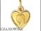 ZŁOTY MEDALIK SERDUSZKO pr.585 MATKA BOSKA