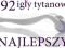 Derma Roller 192 IGŁY TYTANOWE NAJLEPSZY 2 mm