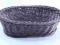 KOSZYK OWAL 24X16CM BROWN SANTE