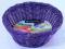 KOSZYK OKRĄGŁY 21CM LIGHT PURPLE SANTE
