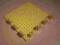 LEGO Płytka 16x16 żółta NOWA + bricki beżowe