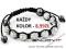 KOLCZYKI KULKI SWAROVSKI SHAMBALLA 10MM KażdyKolor