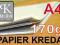 PAPIER KREDOWY A4 170g -100ARK- GLOSS/MAT