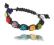 BRANSOLETKA - SZNUREK - KULKI - SHAMBALLA - KOLOR