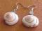 BL Kolczyki z muszlami, handmade