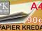PAPIER KREDOWY A4 90g - KREDA -100 ARK. MAT/GLOSS