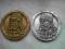 2x Mieszko I Dobrawa sreb. i brąz seria królewska