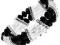 Bransoleta black and white -sb3531-