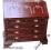 Nowy stylowy sekretarzyk komoda  z litego mahoniu