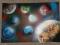 Space Painting Obraz namalowany spray'ami TANIO