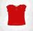 czerwona bluzeczka GEORGE roz. 110-116 cm 5-6 lat