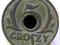 1939 - 5 groszy - GG - Zn