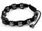 Bransoletka SHAMBALLA Swarovski 11 KUL czarna