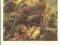 pocztówka AMOR I ŚPIĄCE NIMFY mitologia JORDAENS