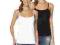 Wyjątkowy czarny top koszulka 36/38  Q2020