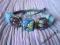 bransoletka shamballa - millefiori -