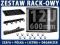 ZR-12U/600 Zestaw RACK Szafa/Półka/Listwa/Organize