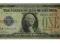 1 Dolar Seria 1928 Blue Seal Silver Certificate