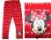 MYSZKA MINNIE legginsy DISNEY napisy 4-5L 110 red