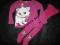 hH&amp;M bluzka rajstopy Hello Kitty 98 / 104 2-4l