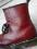 Dr. Martens jak NOWE scherry red bordowe 5 38