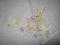 Wielkanoc obrusik haft zajączek bawełna 83 cm