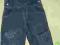 spodnie, ogrodniczki jeans ocieplane dla chłopca