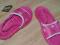 Klapki na basen Everlast 28 różowe nowe sandałki