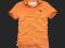 ABERCROMBIE &amp; FITCH pomarańczowy T-shirt polo