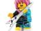 Lego Minifigures 8831 Seria 7 - PUNK ROCKER GIRL