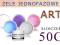 Żel ART SŁOICZEK 50G SUPER JAKOŚĆ W CENIE 22,99PLN