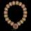 Bransoletka Wood Fellas Pearl Bracelet 12mm wheat