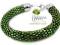ARSYLION bransoletka wężowa Swarovski Olivine AB