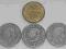 4 MONETY ONE DOLLAR AUSTRALIA KARAIBY 1984 - 2004