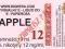 APPLE 12mg/ml poj. 10ml BAYCA INAWERA LIQUID