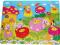 DREWNIANE PUZZLE EDUKACYJNE KLOCKI 24 elem. puzle