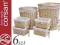6szt OWAL KOSZ NA PRANIE KOSZYK KOSZE wenge biale