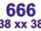 ZŁOTY___666__38__xx__38 ___ TYLKO 3 CYFRY T-Mobile