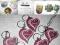 Breloczki duży wybór Walentynki