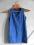 NIEBIESKI TOP BOKSERKA CHABROWA by GEORGE ~ XS