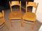 Krzesła, zestaw 4szt, z lat 70-tych