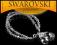 Bransoletka Swarovski crystal ślub gratisy BR18 !