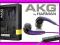 AKG K328 SŁUCHAWKI DOUSZNE CZARNO - PURPUROWE