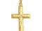 Złoty krzyżyk pr.585 14k komunia chrzest  33079