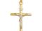Złoty krzyżyk pr.585 14k komunia chrzest  33065