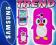 BACK CASE 3D PINGWIN GALAXY TREND S7560/62 + FOLIA