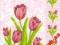 Serwetki do decoupage NR80 - 2szt.- tulipany