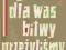 Tylko dla was bitwy przeżyliśmy (LWP CPARA 1968)